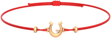 Lucente Бриллианты Якутии BRA-LU-585-5060838-18 длина 18 см, вес 0.922 г золото, плетение отсутствует