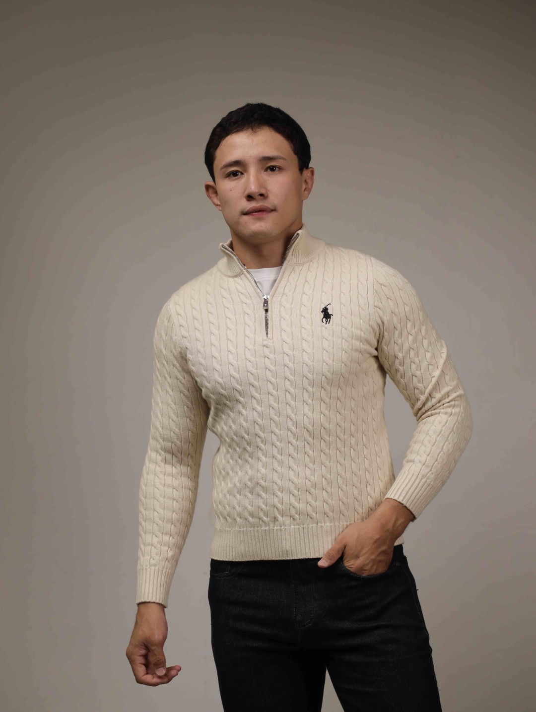 Свитер GL Exclusive светло-бежевый
