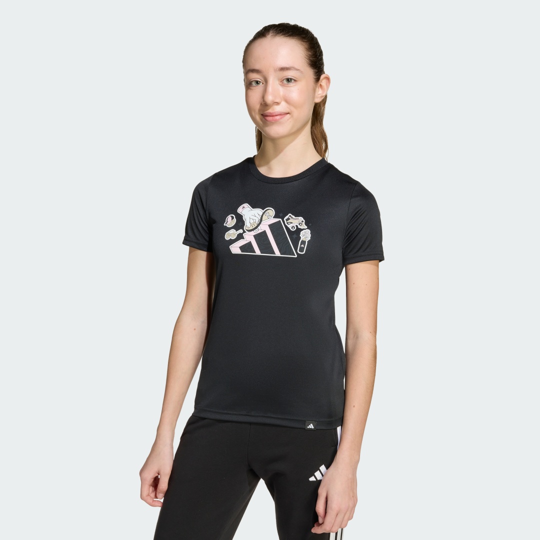 Футболка adidas черный