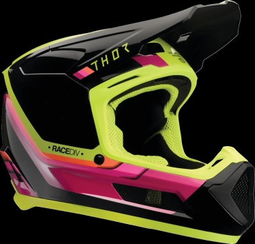THOR THOR Fleet Defy детский Black/Acid M желтый, розовый, черный M