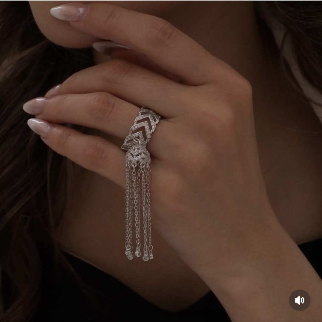 Ipekyolu Jewellery 351AY размер 17 вес 5 г серебро, фианит