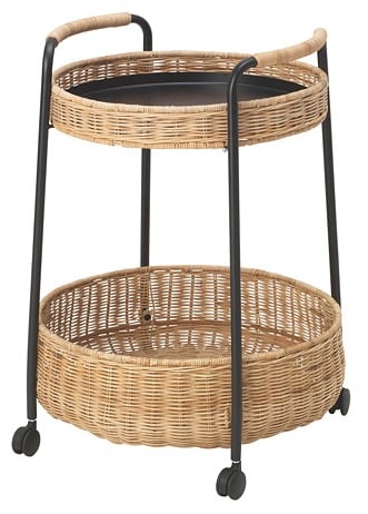 Журнальный столик IKEA LUBBAN, 50х50x60 см, серый