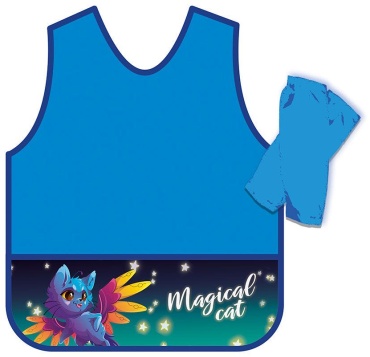 Фартук и нарукавники Пчелка ФН-1 Magical cat голубой