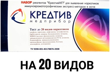 Креатив Медприбор тест на наркотические соединения 1 шт