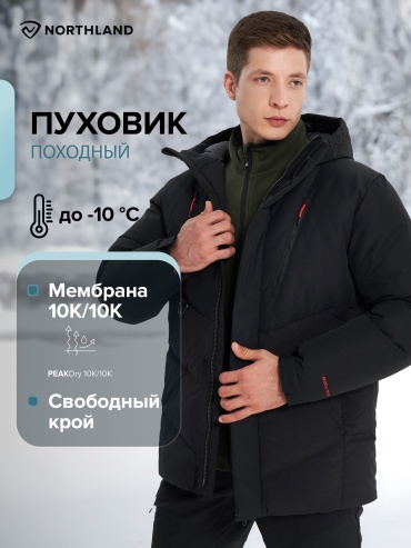 Пуховик Northland черный