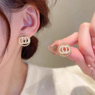 Серьги Fashion цинковый сплав, пластик, акрил