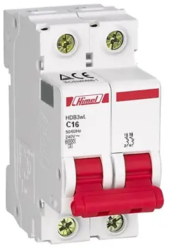 Himel автоматический выключатель 2P 63 A, 4.5 кА, 220 В