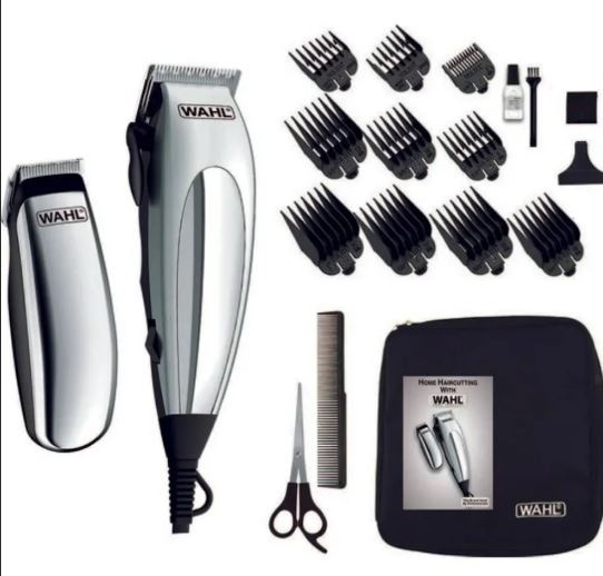 Wahl машинка для стрижки 79305-1316 HomePro DeLuxe Clipper серебряный