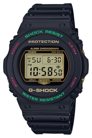 Кварцевые CASIO DW-5700TH-1DR полимер