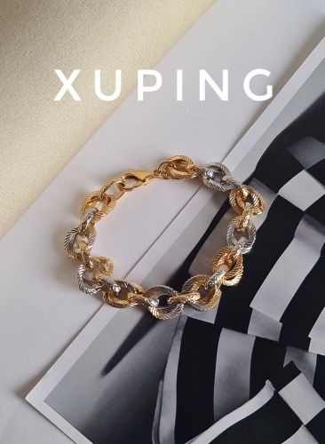 Xuping Jewelry длина 20 см медь, без вставок