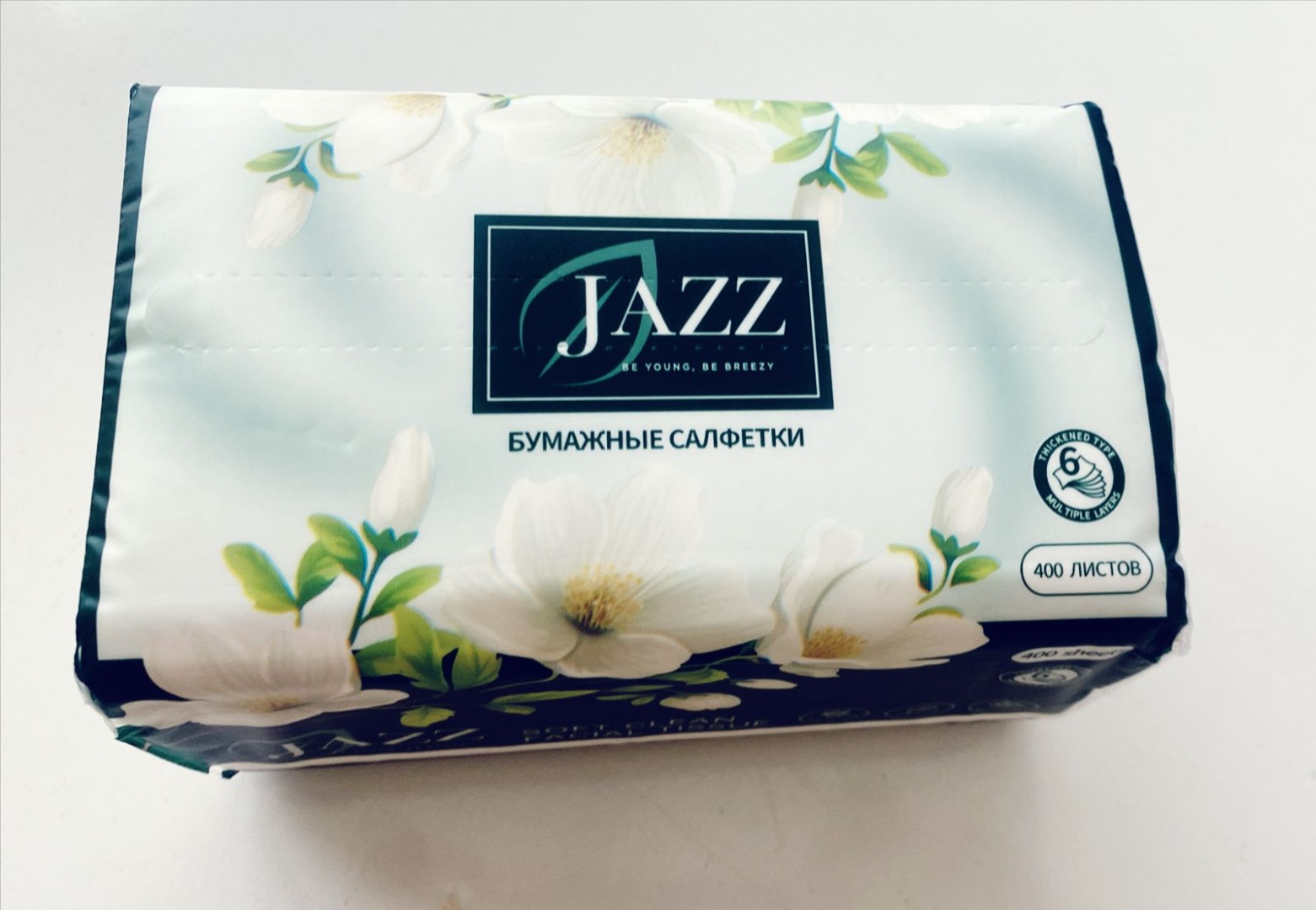 Бумажные салфетки JAZZ 764460825602 400 шт