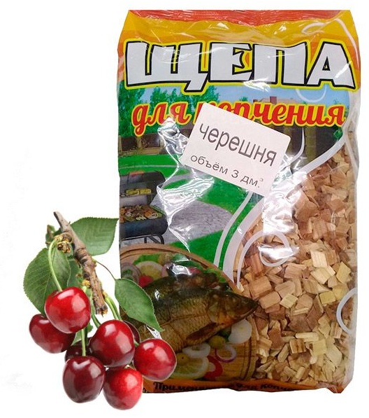 Щепа для копчения Черешня 5 шт
