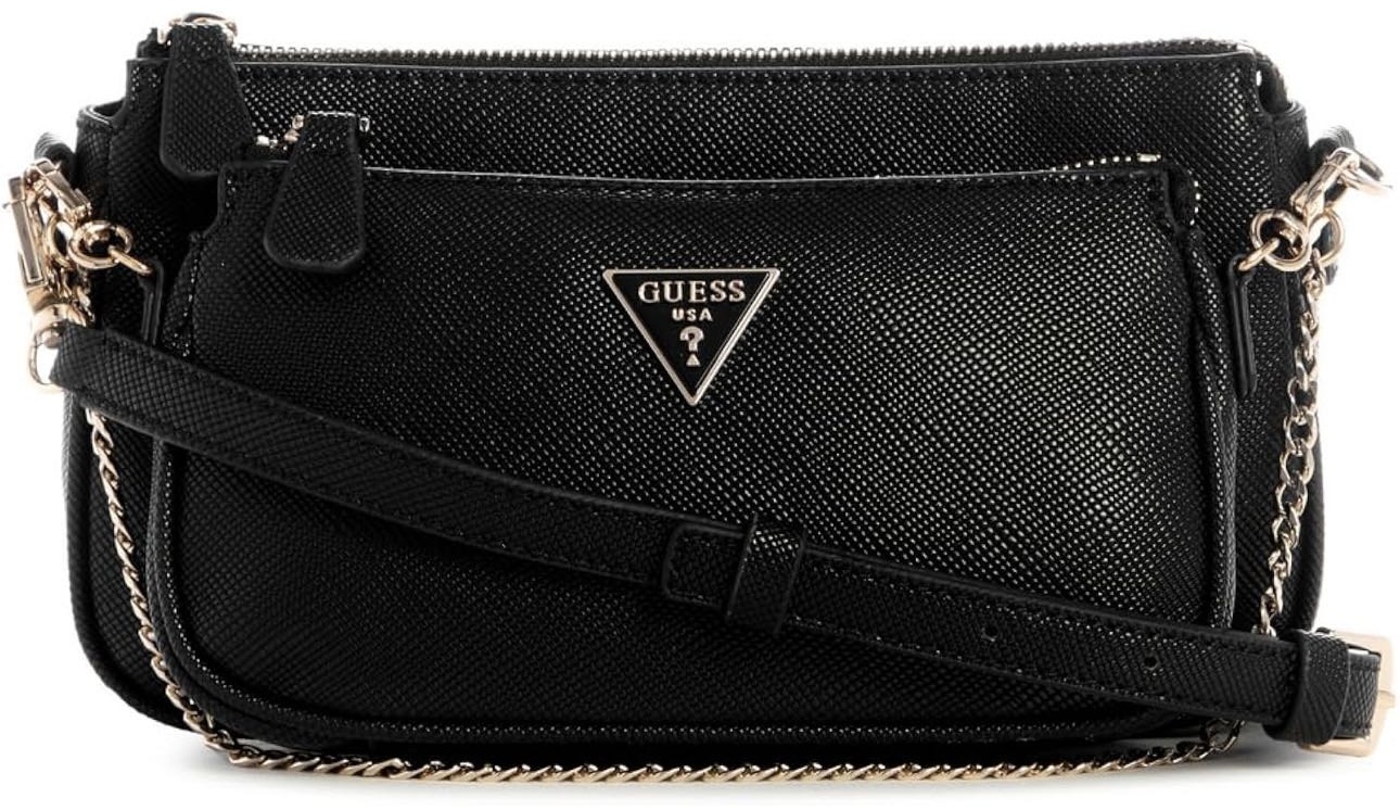 Сумка кросс-боди GUESS экокожа черный