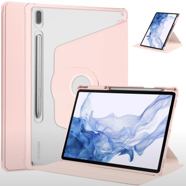 Чехол ОЕМ для Samsung Galaxy Tab S9, Galaxy Tab S9 FE, Galaxy Tab S10 FE 10.9 дюйм розовый