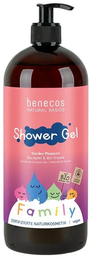 Benecos Garden Pleasure Яблоко и виноград гель 950 мл