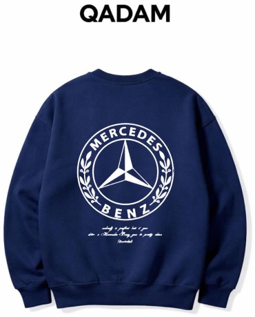 Свитшот Mercedes темно-синий