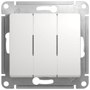 Выключатель клавишный Systeme electric GSL000131, белый