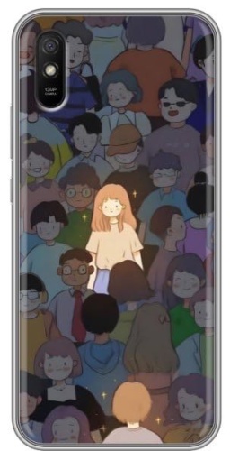 Чехол для Xiaomi Redmi 9a рисунок