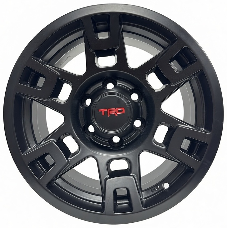 TRD Design 7608WWW 8x17/6x139.7 D106.1 ET0 4 диска черный матовый