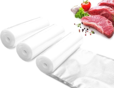 Пакет для вакуумного упаковщика рифленый вакуумный в рулоне 15/20/28x500 см - 3 шт
