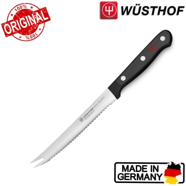 Для томатов WUSTHOF Gourmet Tomato Knife 12.7 см, лезвие: углеродистая сталь 1 шт