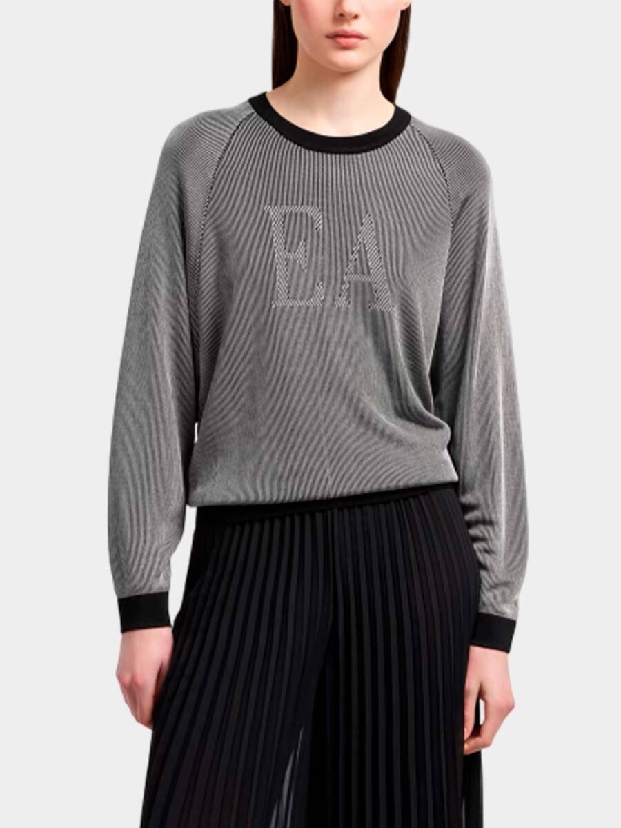 Свитер Emporio Armani серый