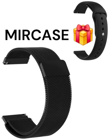 Комплект MIRCASE для Samsung Galaxy Watch4 Classic черный