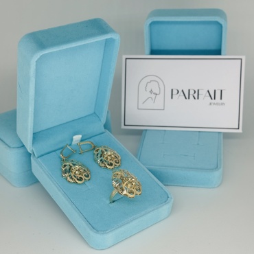 PARFAIT JEWELRY PJ_OyuDorika_1 вес 12 г золото, без вставок