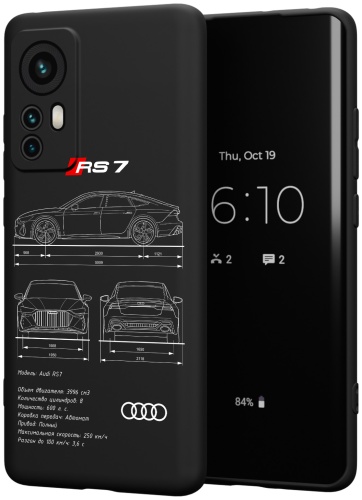Чехол для Xiaomi Mi 12 рисунок