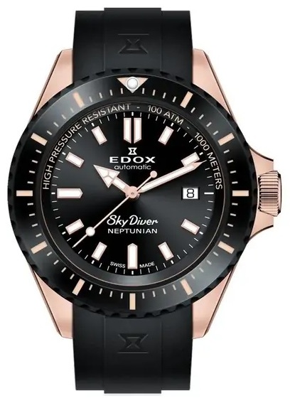 Механические Edox 80120 37RNNCA NIR сталь