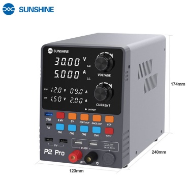 Блок питания SUNSHINE P2 pro, программируемый, четырехканальный