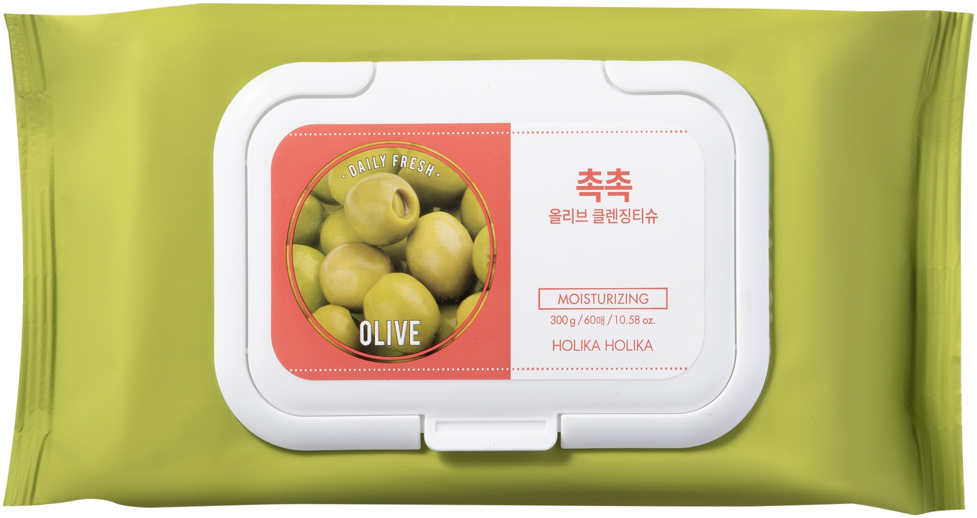 Holika Holika Daily Fresh салфетки для снятия макияжа влажные 60 шт