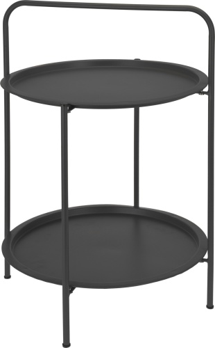 Журнальный столик Koopman International X99000270, 50х50x66 см, графит