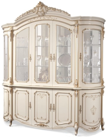 Шкаф-витрина Elegant напольный Элиза 238х230х54 см