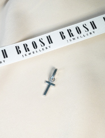 Подвеска Brosh 302559425 вес 1.4 г серебро, без вставок