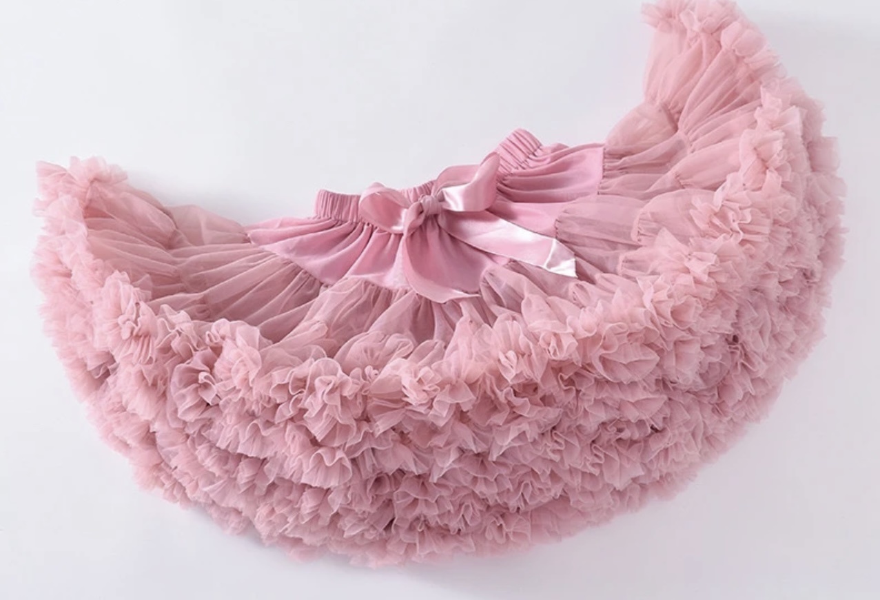 Нарядная юбка TUTU пудра