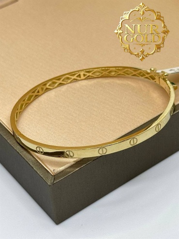 Sabina Gold NUR-BR-502 длина 19 см, вес 5.68 г золото, плетение обод