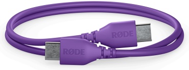 Кабель Rode USB TypeC (F), USB TypeC (M), 0.3 м, SC22 (Purple) фиолетовый