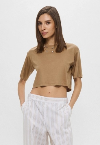 Футболка Max Mara бежевый