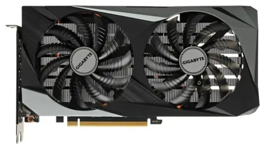Видеокарта GIGABYTE RTX 3050 WINDFORCE OC GV-N3050WF2OC-8GD 8 ГБ