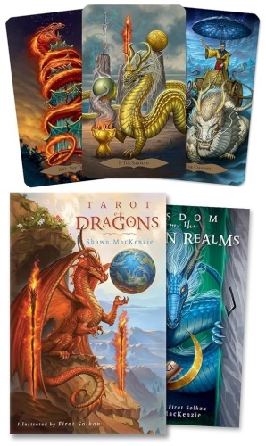 Dragons tarot Llewellyn набор Таро Драконов