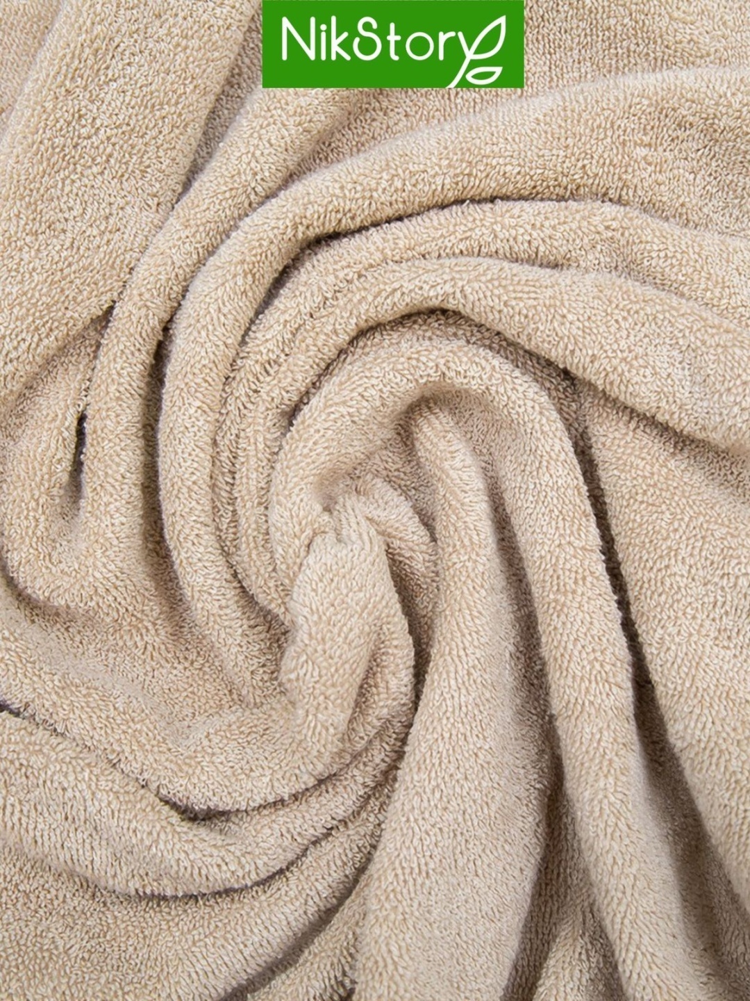 Полотенце NikStory 90x50 см, хлопок, 1 шт,