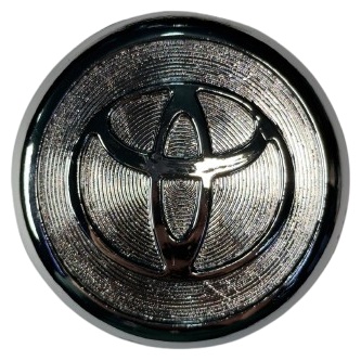 Заглушка ступицы для toyota хром 1 шт