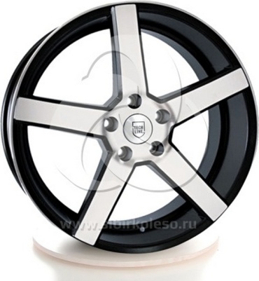 Tech-Line V03-1665 BD 60.1 6.5x16/4x100 D60.1 ET40 4 диска черный, серебристый, графит