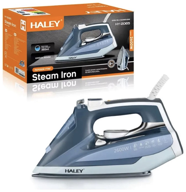 Утюг Haley HY-2065 голубой