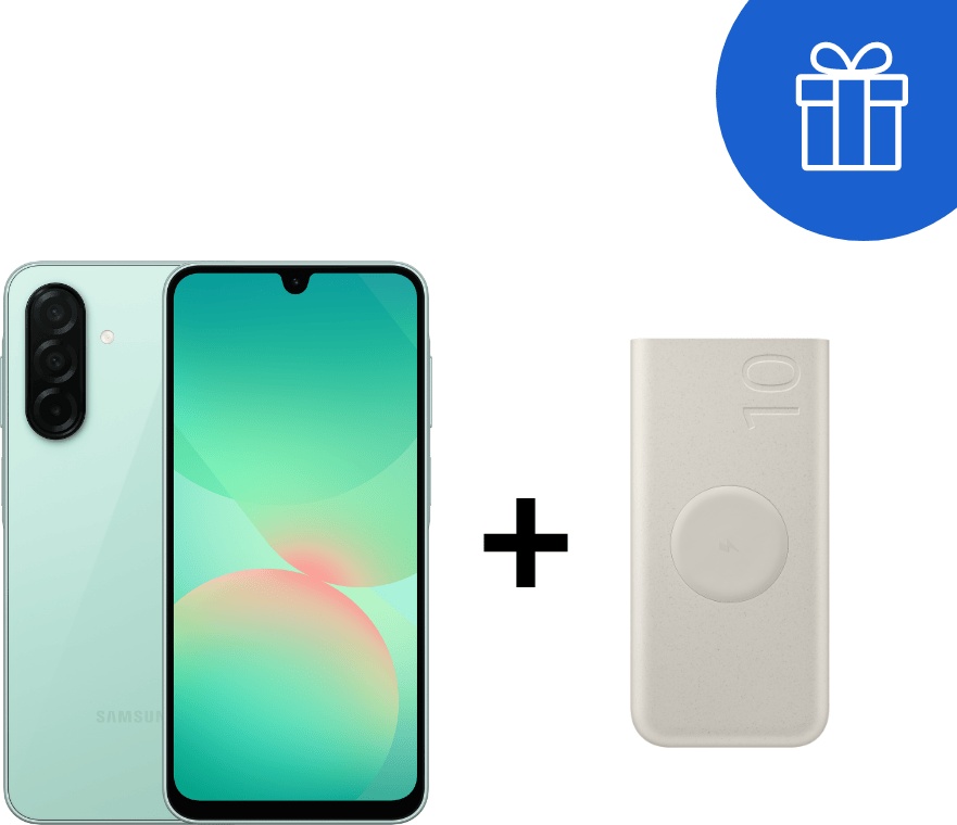 Смартфон Samsung Galaxy A26 5G 8 ГБ/256 ГБ зеленый + подарок