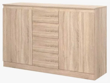 Комод НК-Мебель Штерн, 140.30x43.30x89.5 см, коричневый