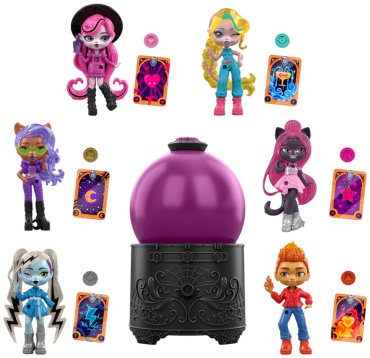 Кукла-сюрприз Monster High Fright Sized Portions. "Хрустальный шар для зелий" 7.5 см