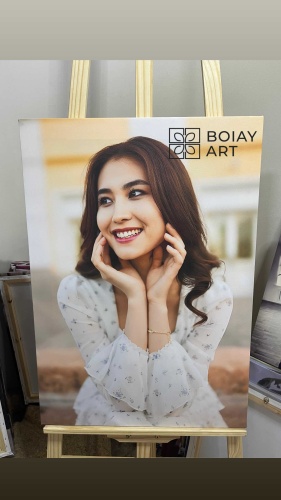 Boiay art портрет Портрет по фото 40:60 см подарок на 8 марта