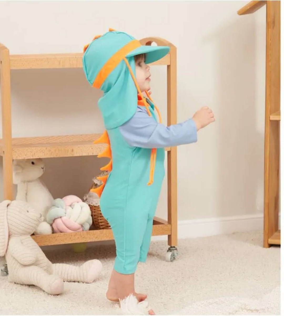 Купальник слитный Asairi kids бирюзовый